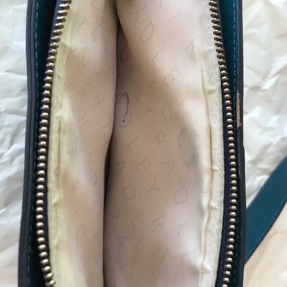 RADLEY LONDON turquoise leather crossbody - Picture 11 of 15